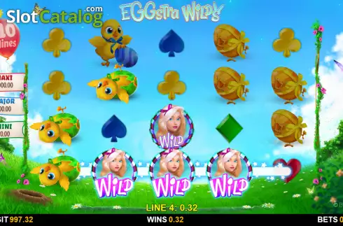 Скрин4. Eggstra Wilds слот