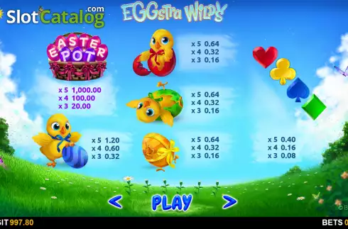 Скрин5. Eggstra Wilds слот