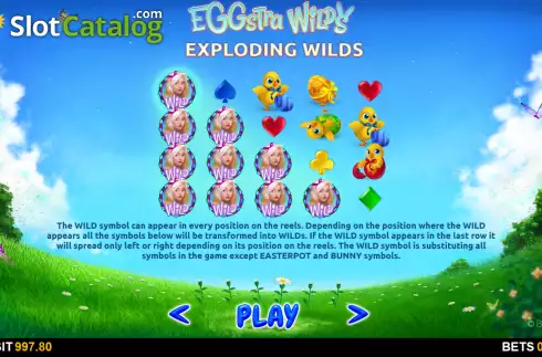 Скрин8. Eggstra Wilds слот