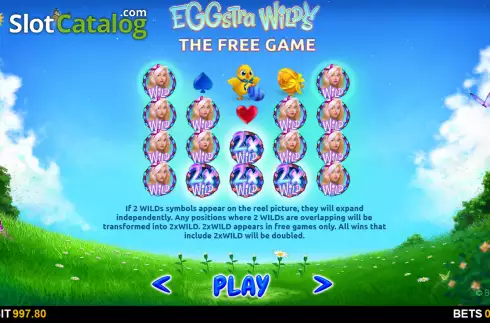 Скрин9. Eggstra Wilds слот