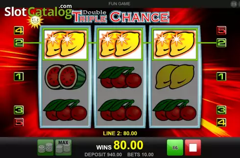 Скрин4. Double Triple Chance слот