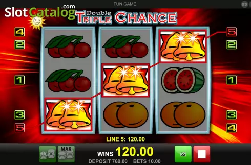 Скрин5. Double Triple Chance слот