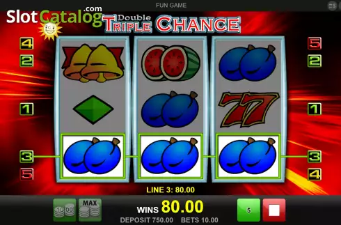 Скрин6. Double Triple Chance слот