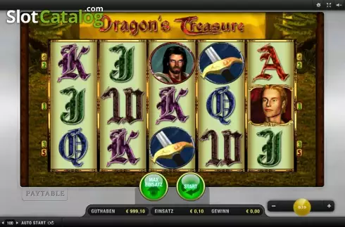Скрин2. Dragons Treasure (edict) слот