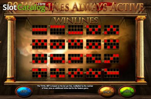 Скрин6. Fortunes of Sparta слот