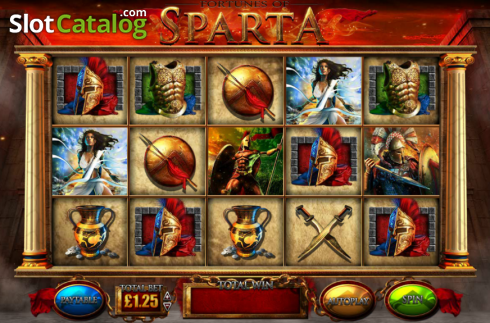 Скрин7. Fortunes of Sparta слот