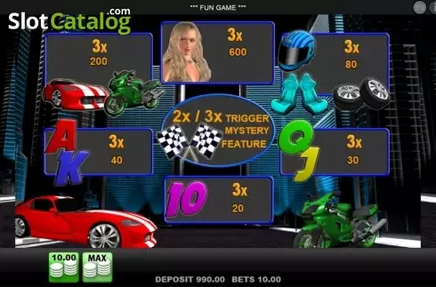 Скрин2. Race to Win слот