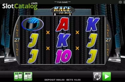 Скрин3. Race to Win слот