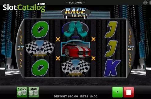 Скрин4. Race to Win слот