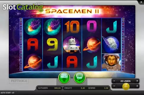 Скрин2. Spacemen II слот