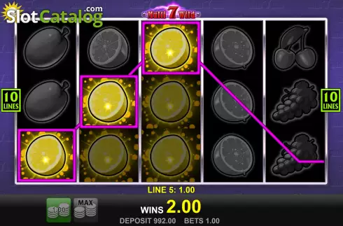 Скрин3. Multi 7 Wild слот