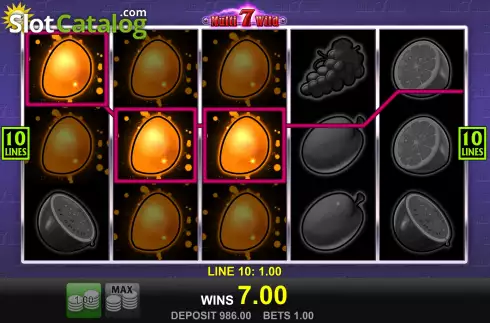 Скрин4. Multi 7 Wild слот