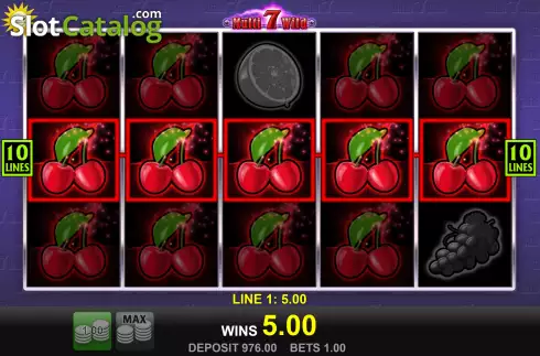 Скрин5. Multi 7 Wild слот