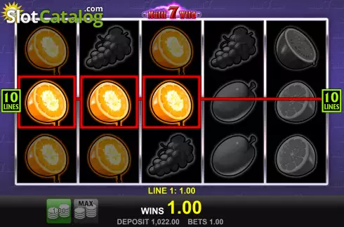 Скрин6. Multi 7 Wild слот
