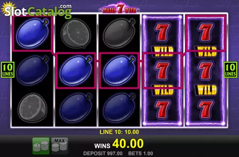 Скрин8. Multi 7 Wild слот