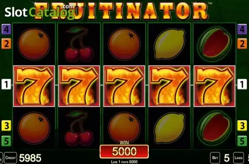 Скрин4. Fruitinator (Merkur) слот