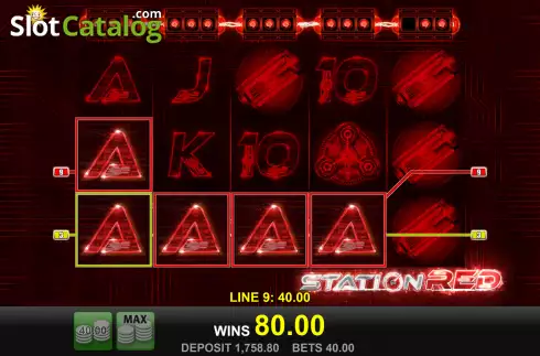 Скрин3. Station Red слот