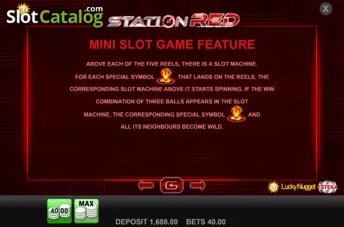 Скрин6. Station Red слот