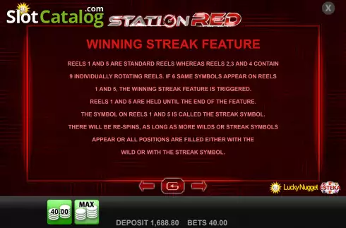 Скрин7. Station Red слот