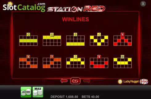 Скрин9. Station Red слот