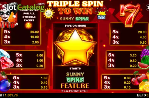 Скрин6. Triple Spin to Win слот