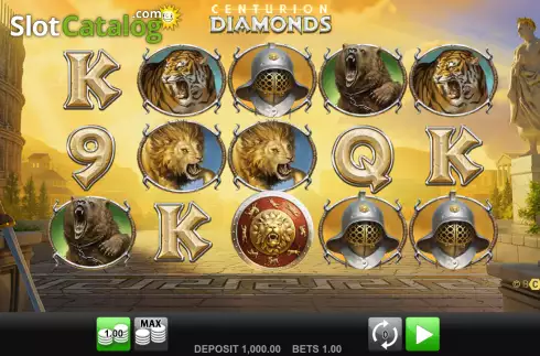 Скрин2. Centurion Diamonds слот