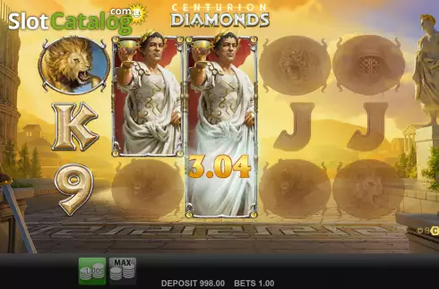 Скрин3. Centurion Diamonds слот