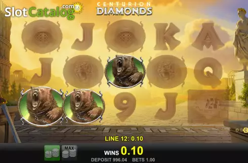 Скрин4. Centurion Diamonds слот