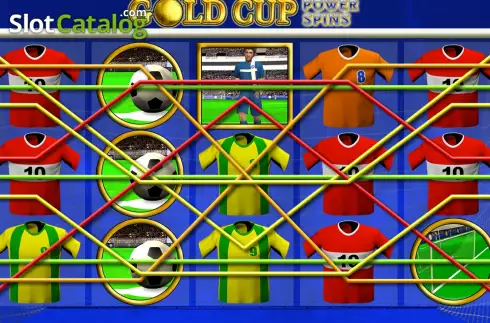 Скрин2. Gold Cup Power Spins слот