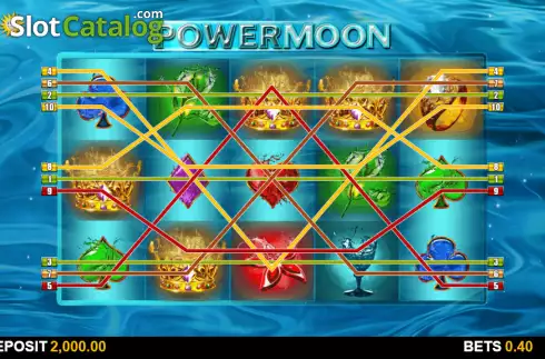 Скрин2. Powermoon слот