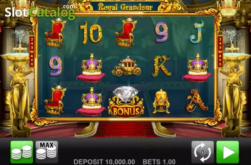 Скрин2. Royal Grandeur слот