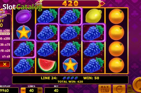 Скрин3. Lucky Joker 40 Extra Gifts слот