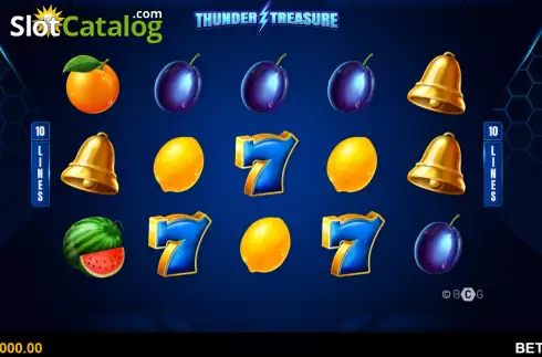 Скрин2. Thunder Treasure слот
