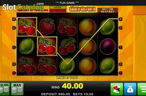 Скрин2. Smart Restart слот