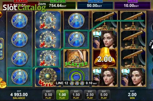 Скрин3. 40 Zodiac Wheel Bell Link слот