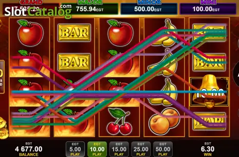 Скрин4. Flaming Hot Extreme Bell Link слот