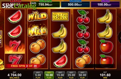 Скрин9. Flaming Hot Extreme Bell Link слот