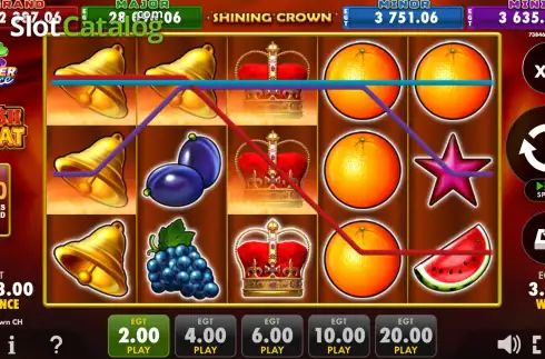 Скрин4. Shining Crown Cash Heat слот