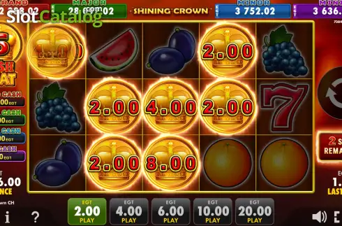 Скрин8. Shining Crown Cash Heat слот