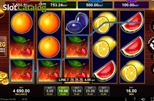 Скрин3. 20 Super Hot Bell Link слот