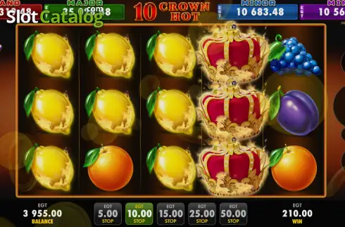 Скрин8. 10 Crown Hot слот