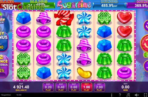 Скрин2. Sugartime слот