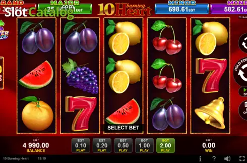 Скрин2. 10 Burning Heart (EGT Digital) слот