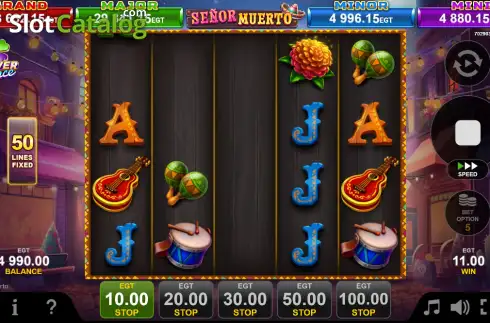 Скрин3. Senor Muerto слот