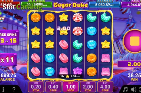 Скрин3. Sugar Duke слот