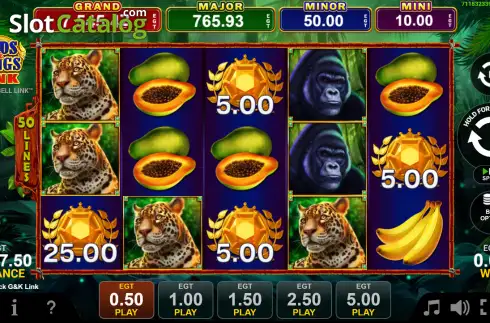 Скрин2. Ape of Luck слот