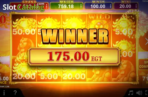 Скрин3. Rise of Ra Gods & Kings Link слот