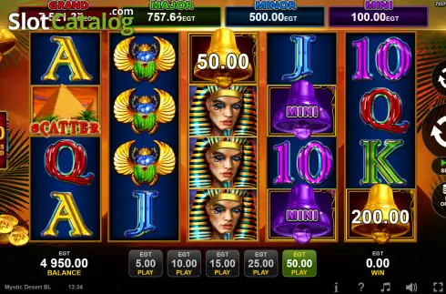 Скрин2. Mystic Desert Bell Link слот
