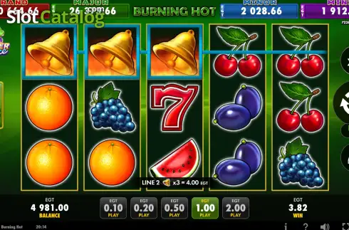 Скрин3. Burning Hot (EGT Digital) слот
