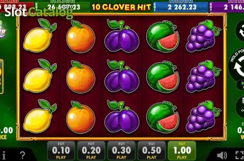 Скрин2. 10 Clover Hit слот
